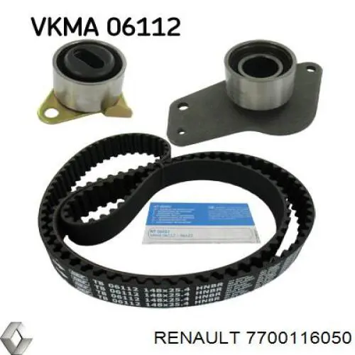 Паразитный ролик ГРМ 7700116050 Renault (RVI)