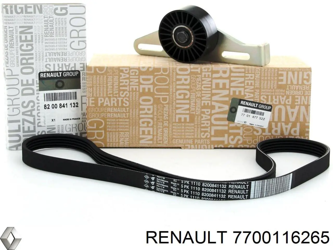 7700116265 Renault (RVI) Крышка ремня ГРМ