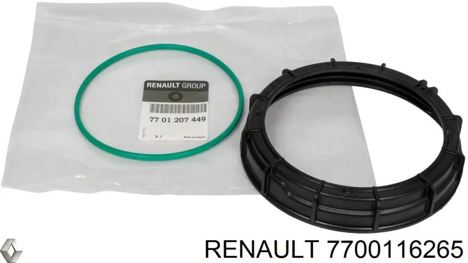 Защита ремня ГРМ 7700116265 Renault (RVI)