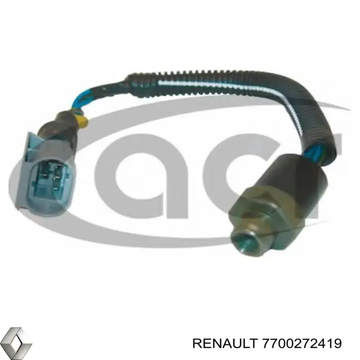 7700272419 Renault (RVI) sensor de pressão absoluta de aparelho de ar condicionado