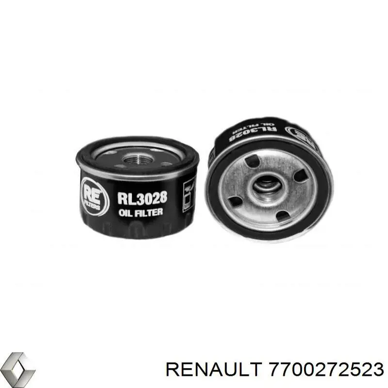 7700272523 Renault (RVI) масляный фильтр