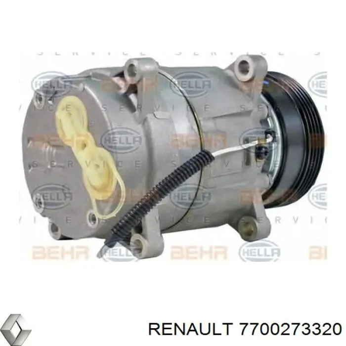 Купить 7700273320 Renault (RVI) Компрессор климатической установки