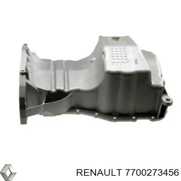 7700273456 Renault (RVI) panela de óleo de cárter do motor