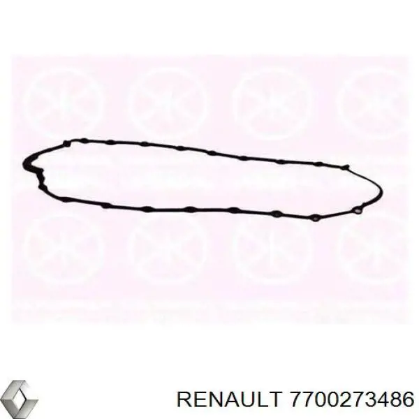 Прокладка поддона картера двигателя Renault (RVI) 7700273486