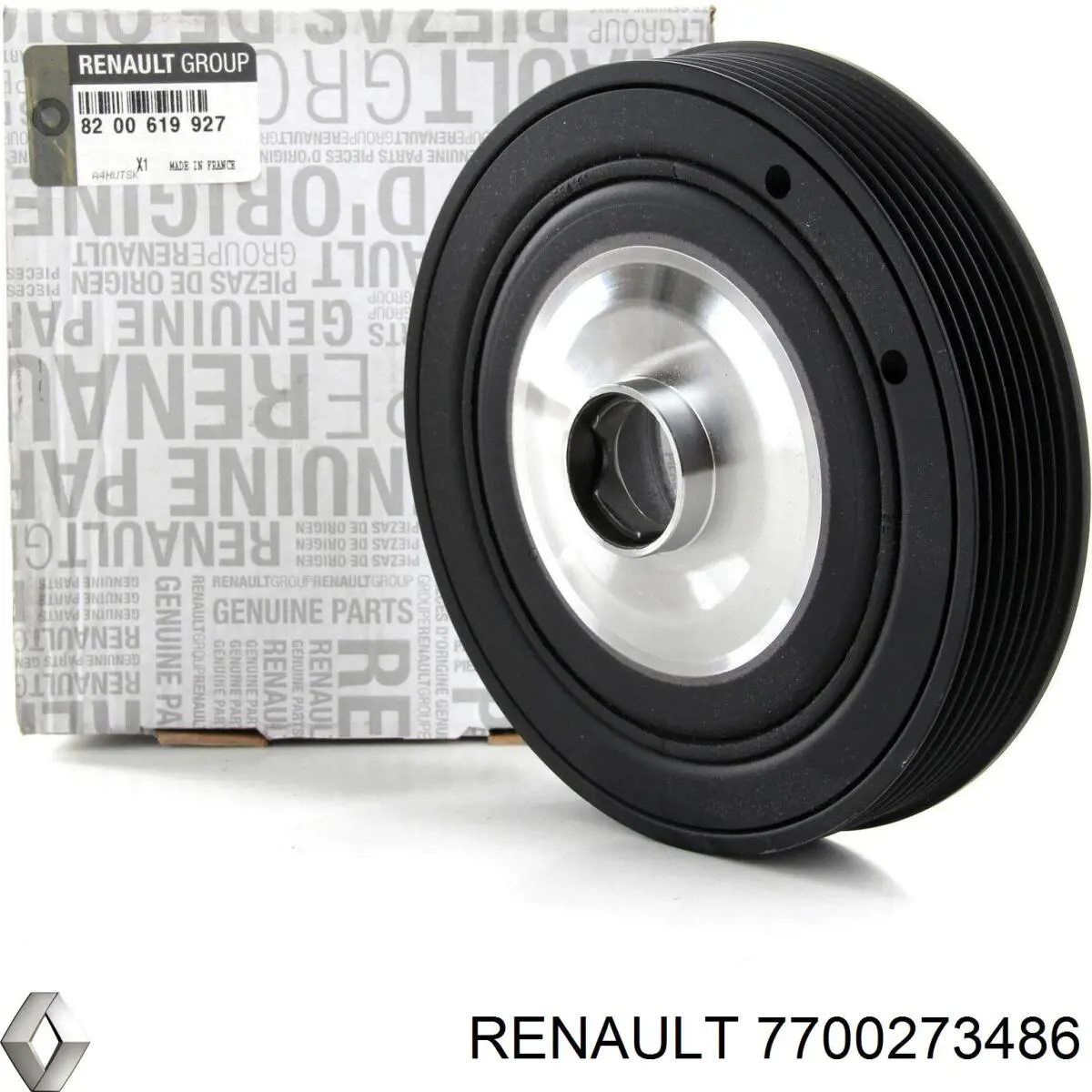 Прокладка поддона картера 7700273486 Renault (RVI)