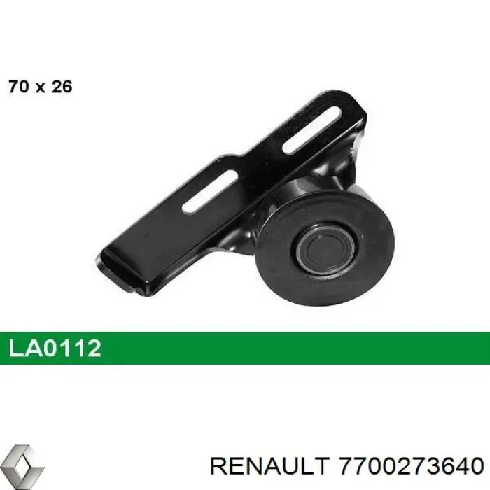 Купить 7700273640 Renault (RVI) Натяжной ролик