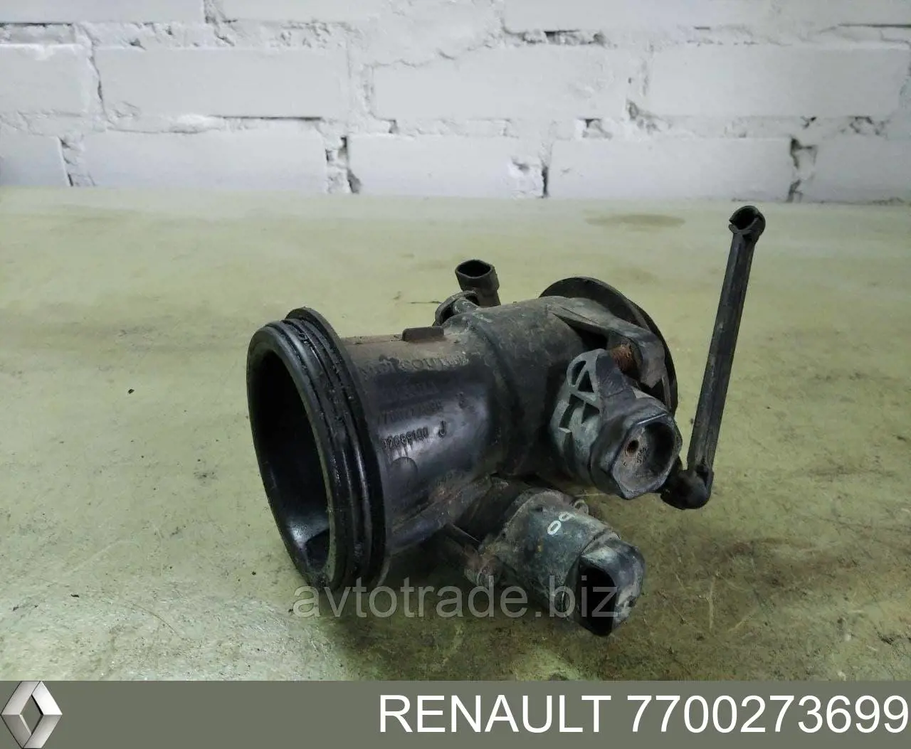 Купить 7700273699 Renault (RVI) Блок дроссельной заслонки