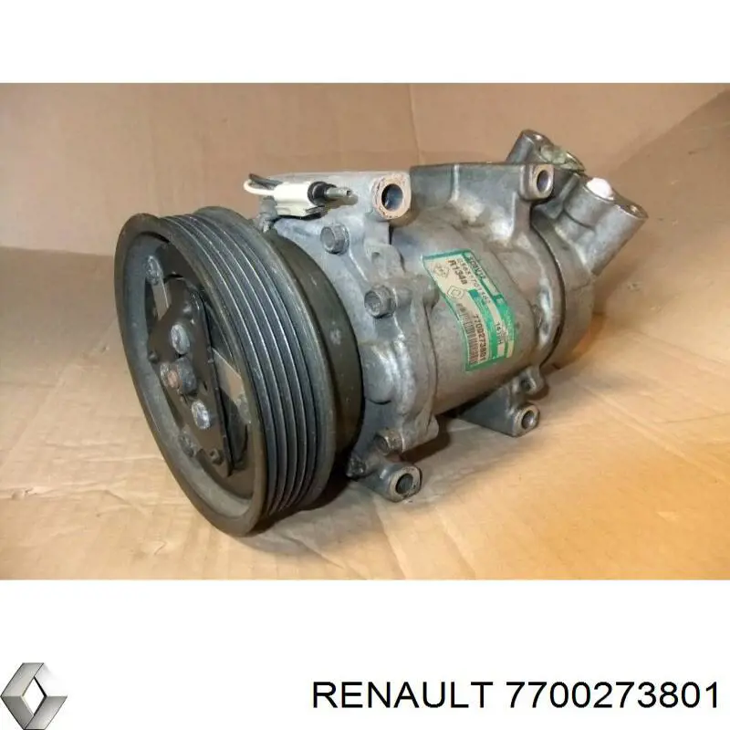7700273801 Renault (RVI) compressor de aparelho de ar condicionado