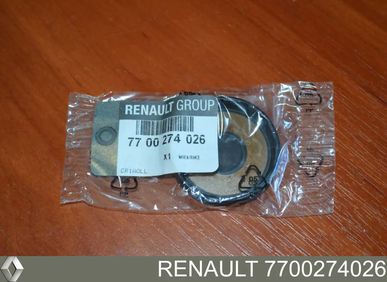 Заглушка ГБЦ/блока цилиндров Renault (RVI) 7700274026