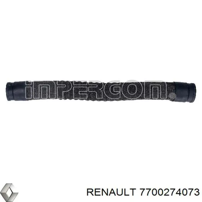Впускной патрубок воздушного фильтра 7700274073 Renault (RVI)