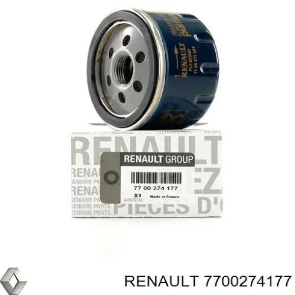 Filtro de aceite 7700274177 Renault (RVI)