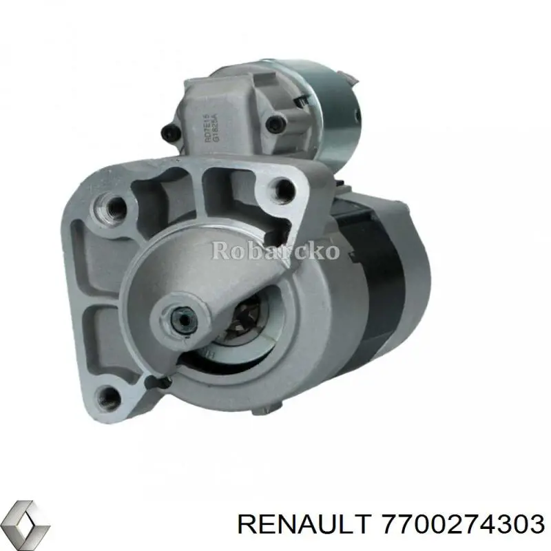 Стартер Renault (RVI) 7700274303 цена, от 64.83 USD