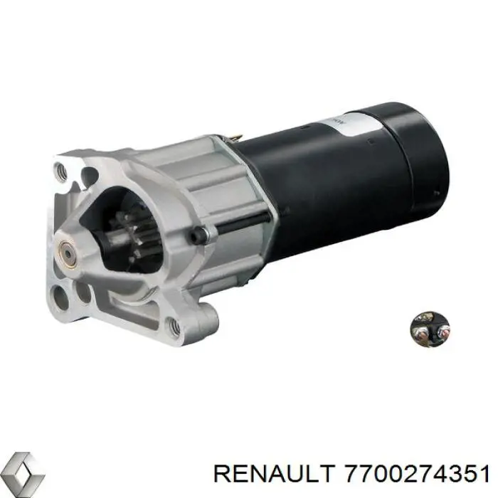 Купить 7700274351 Renault (RVI) Стартер