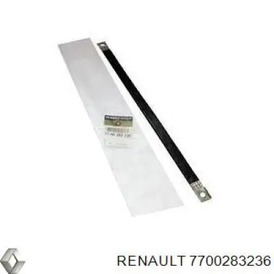 Cable de masa para batería 7700283236 Renault (RVI)