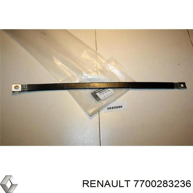 Кабель массы аккумулятора (АКБ) Renault (RVI) 7700283236 цена, от 22.50 USD