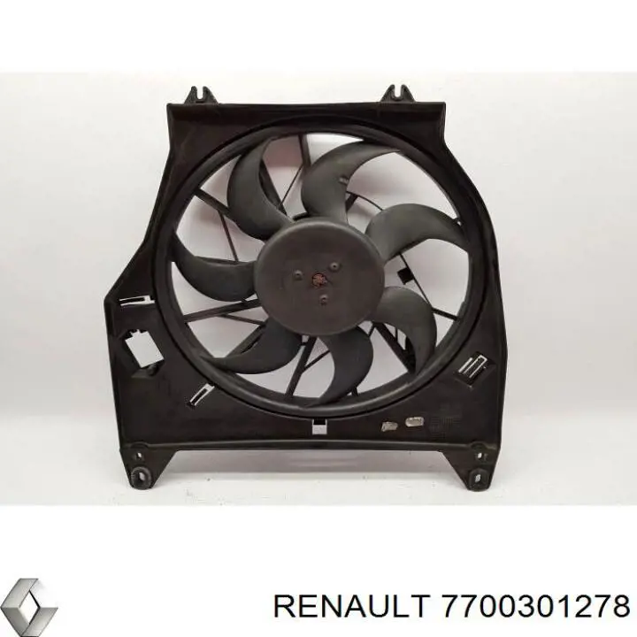 Диффузор радиатора охлаждения в сборе с мотором и крыльчаткой Renault (RVI) 7700301278 цена, от 63.35 USD