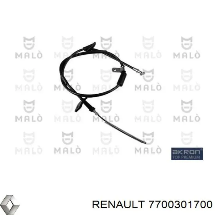 Купить 7700301700 Renault (RVI) Торсион задний левый