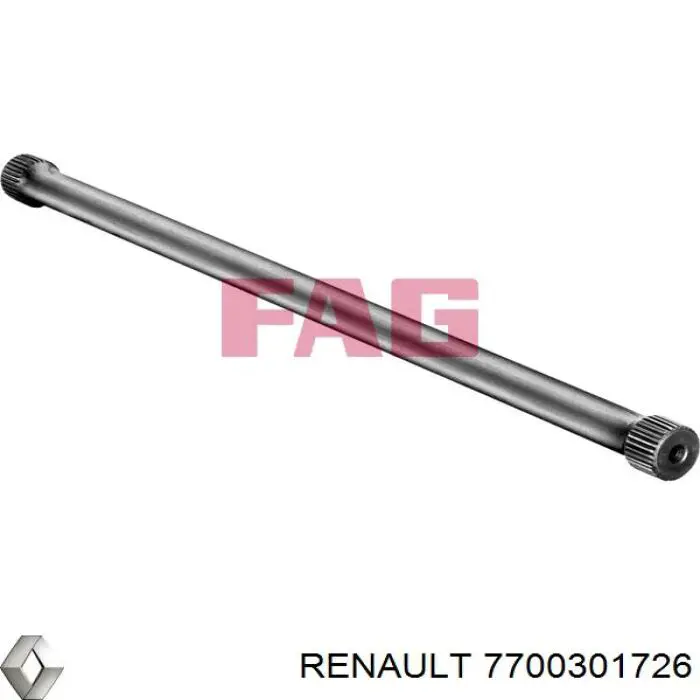 Купить 7700301726 Renault (RVI) Торсион задний левый