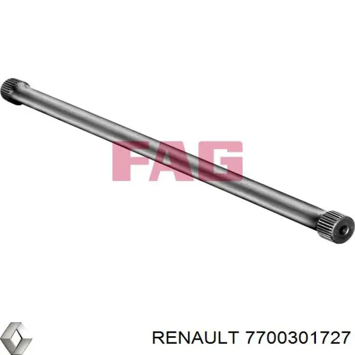Торсион задний правый 7700301727 Renault (RVI)