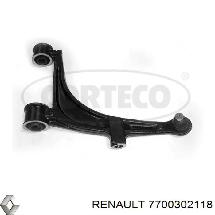 Купить 7700302118 Renault (RVI) Рычаг передней подвески левый
