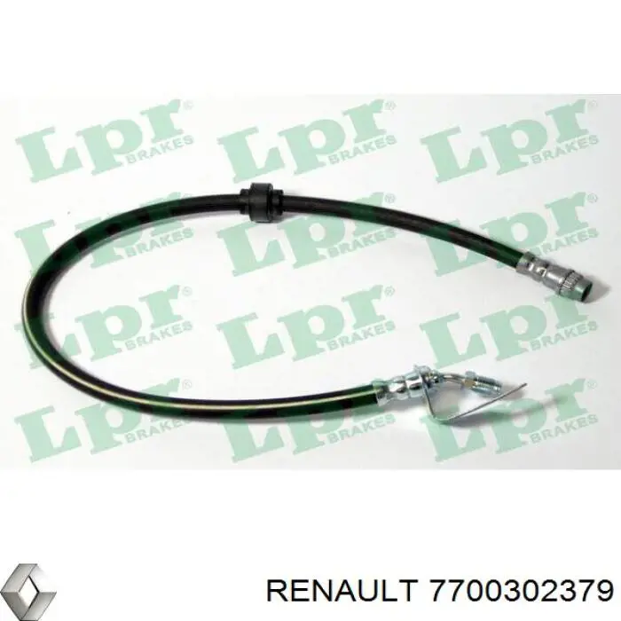 Шланг тормозной передний 7700302379 Renault (RVI)