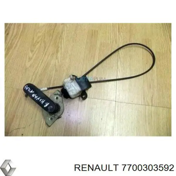 Трос открывания двери задней правой Renault (RVI) 7700303592 цена, от 9.73 USD