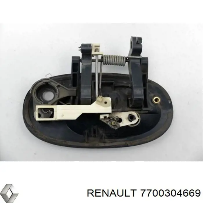 Ручка двери задней (распашной) правая наружная Renault (RVI) 7700304669 цена, от 22.55 USD
