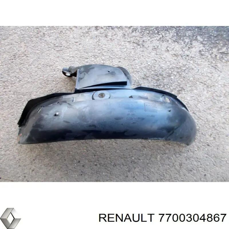 Protetor de lama dianteiro esquerdo para Renault Kangoo (KC0)