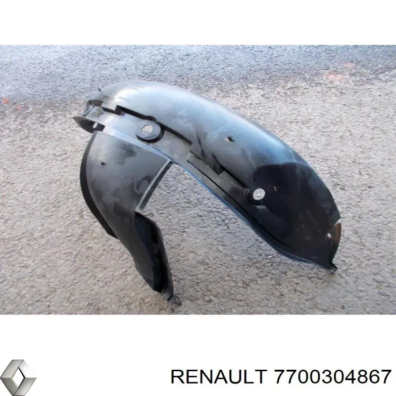7700304867 Renault (RVI) Брызговик передний, левый