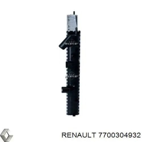 Радиатор охлаждения двигателя Renault (RVI) 7700304932 цена, от 53.25 USD