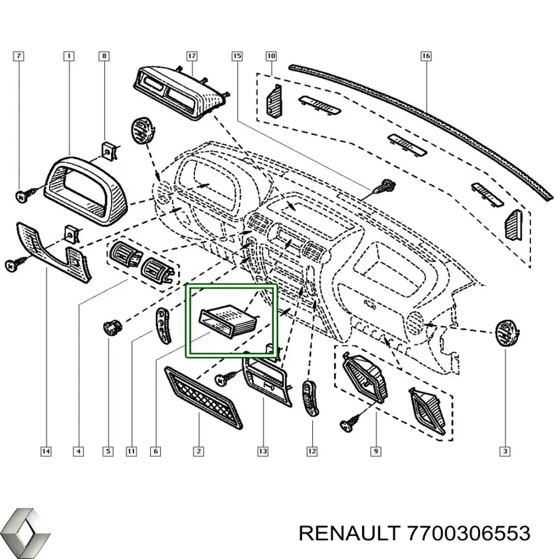  7700306553 Renault (RVI)