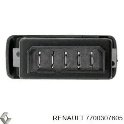 Кнопка включения мотора стеклоподъемника передняя левая 7700307605 Renault (RVI)