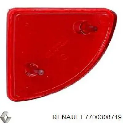 Купить 7700308719 Renault (RVI) Левый катафот заднего бампера
