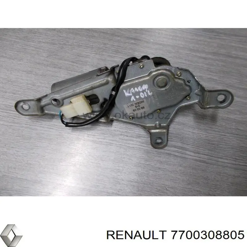 Купить 7700308805 Renault (RVI) Мотор стеклоочистителя заднего стекла