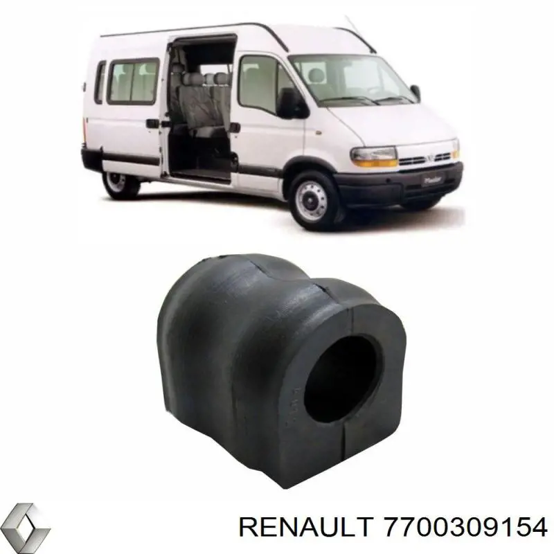 Купить 7700309154 Renault (RVI) Втулки переднего стабилизатора