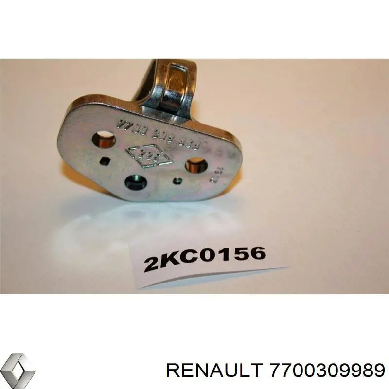 Купить 7700309989 Renault (RVI) Петля-зацеп (ответная часть) замка сдвижной двери
