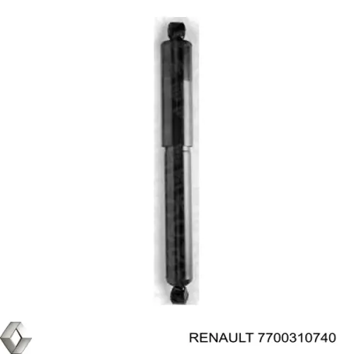 7700310740 Renault (RVI) амортизатор задний