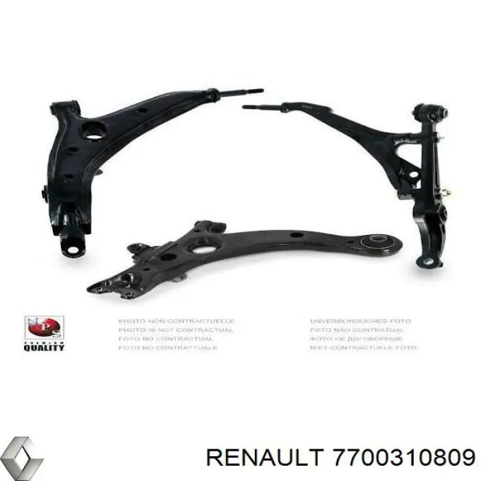 Рычаг передний нижний левый Renault (RVI) 7700310809