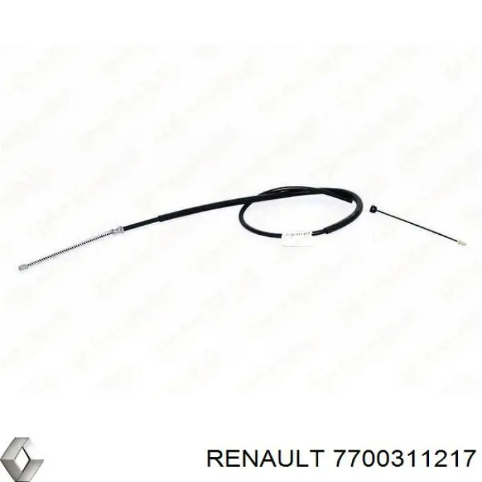 Задний трос ручника 7700311217 Renault (RVI)