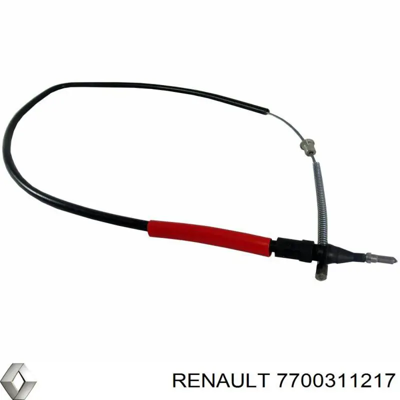 7700311217 Renault (RVI) Трос ручного тормоза задний правый/левый