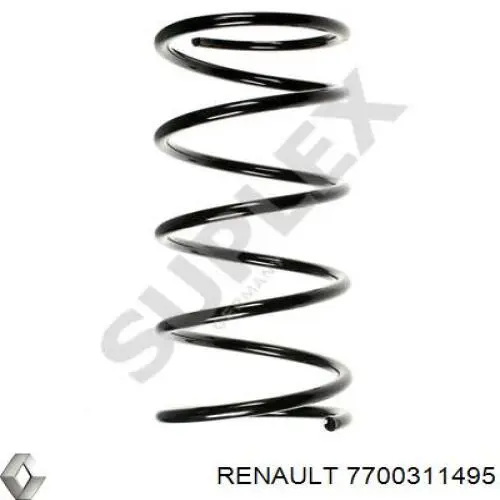 Купить 7700311495 Renault (RVI) Винтовая пружина подвеска