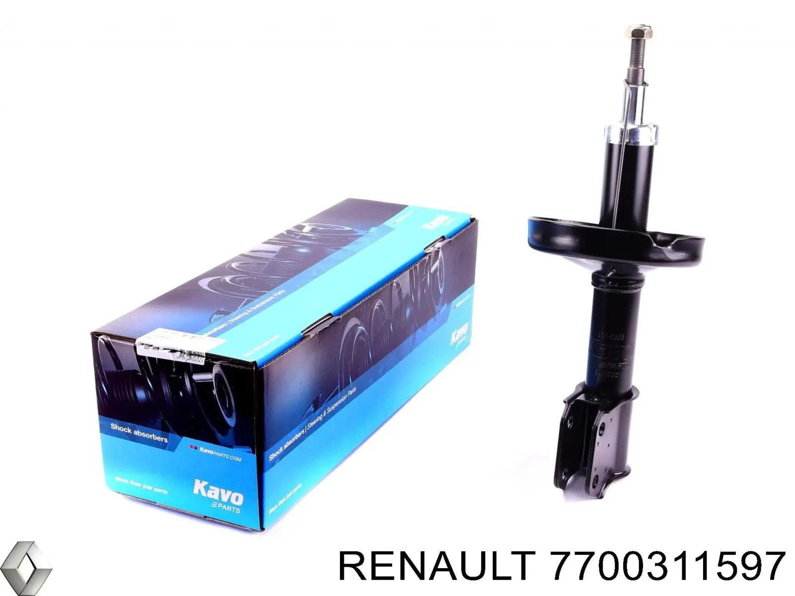 Амортизатор передний 7700311597 Renault (RVI)