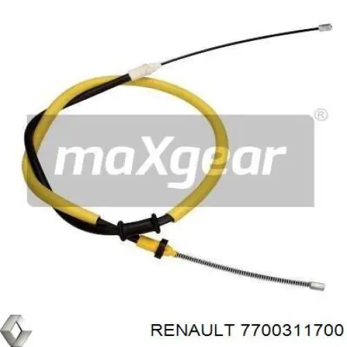 Трос ручного тормоза задний Renault (RVI) 7700311700 цена, от 10.15 USD