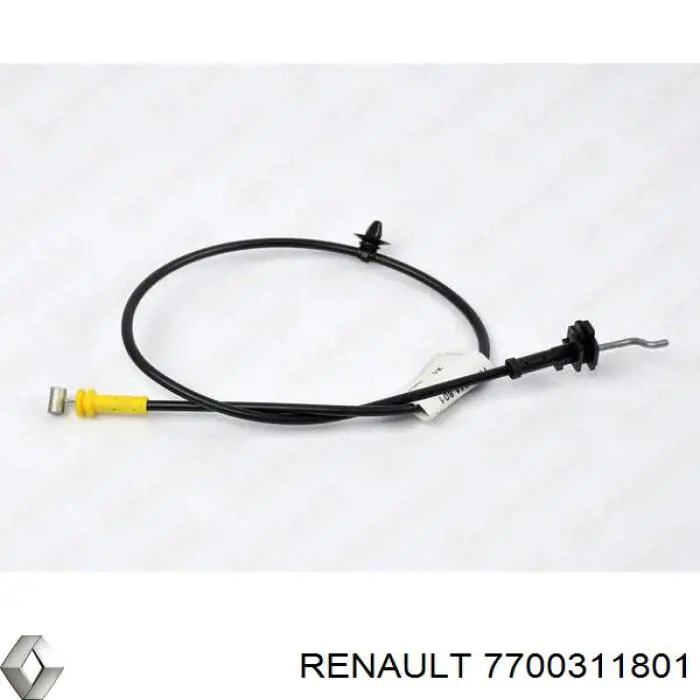 Трос (тяга) открывания замка двери передней 7700311801 Renault (RVI)