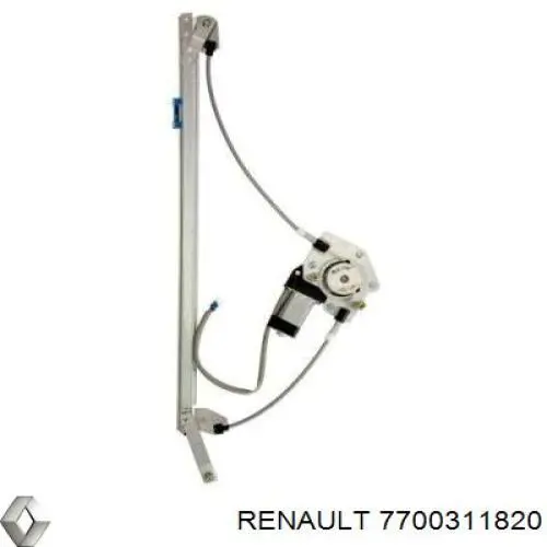 Механизм стеклоподъемника водительской двери Renault (RVI) 7700311820 цена, от 50.28 USD