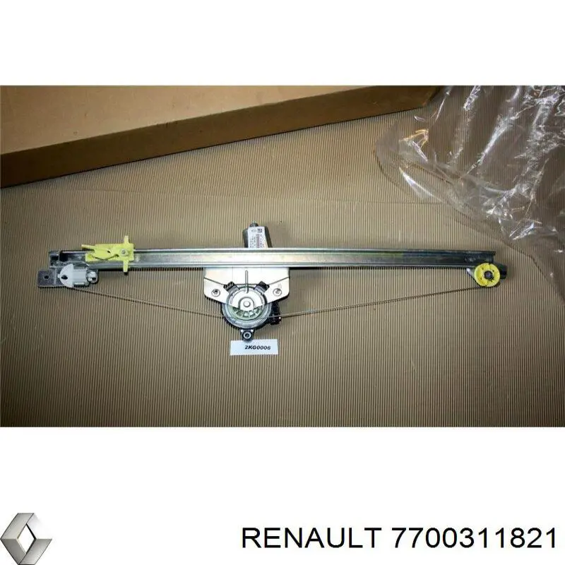 Стеклоподъемник передней правой двери 7700311821 Renault (RVI)