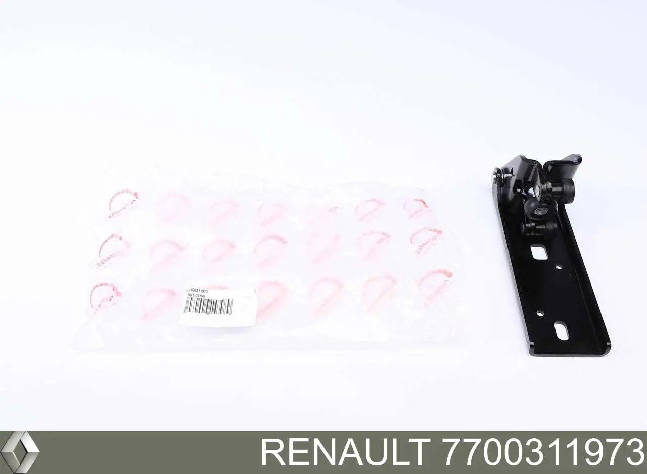 7700311973 Renault (RVI) rolo esquerdo central da porta lateral (deslizante)