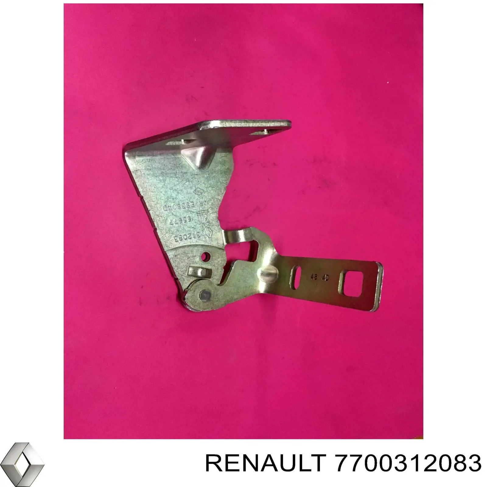 Gozno da capota direito para Renault Trafic (JL)