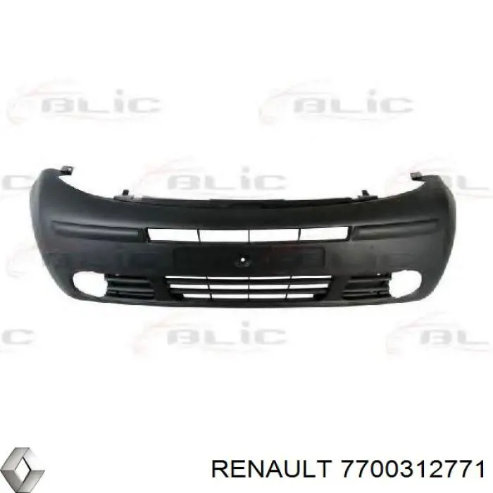 7700312771 Renault (RVI) бампер задний, центральная часть
