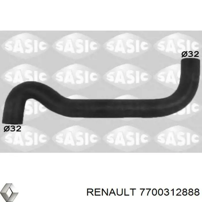 7700312888 Renault (RVI) Шланг системы охлаждения